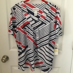 NWT Womens Alfred Dunner Tunic